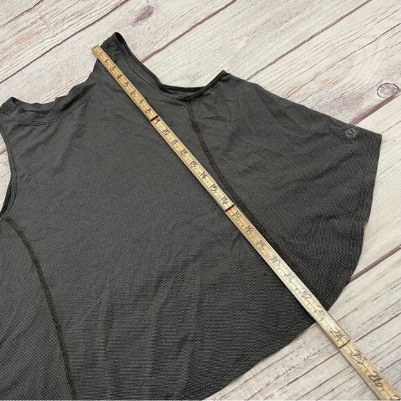 Lululemon x SoulCycle To The Beat Tank Heathered Black Size 8 See Measurements - Picture 5 of 9